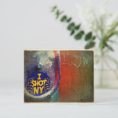 CARTE POSTALE JE "TIRE" NY (Debout devant)