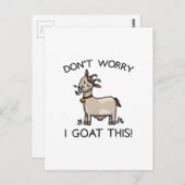 Carte Postale Je Vais Ça (Devant / Derrière)