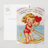 Carte Postale Je Veux Être La Vôtre (Devant / Derrière)