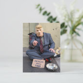 CARTE POSTALE JE VEUX QUE VOUS (Debout devant)