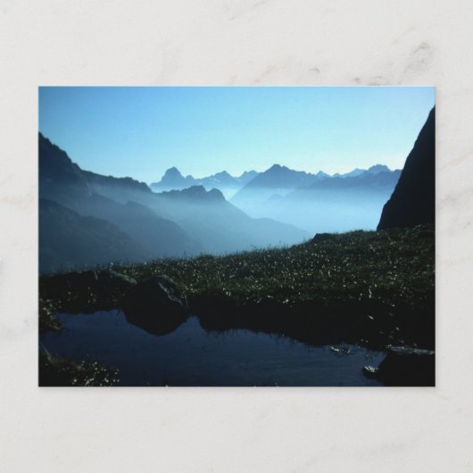 CARTE POSTALE JE VIVE MA VIE (Devant)