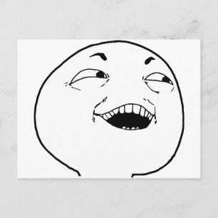 Carte Postale Je vois ce que tu as fait là - mème