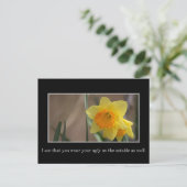 Carte Postale Je vois que ton laid est à la fois intérieur et ex (Debout devant)