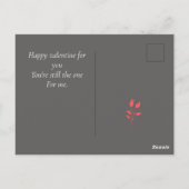 Carte Postale Je vous aime et nous, customiser personnaliser (Dos)