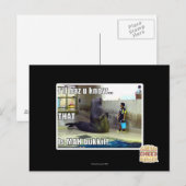 Carte Postale Je vous le ferai savoir (Devant / Derrière)