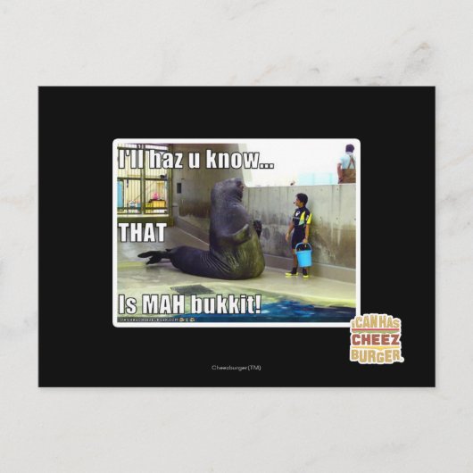 Carte Postale Je vous le ferai savoir (Devant)