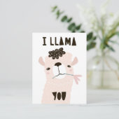 Carte Postale Je Vous Llama (Debout devant)