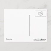 Carte Postale Je vous manque Chipmunk avec signe (Dos)