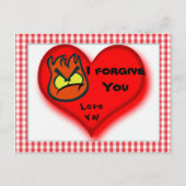 Carte Postale Je vous pardonne, Aimez Ya !_ (Devant)