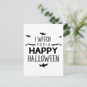 Carte Postale Je vous souhaite un joyeux Halloween (Debout devant)