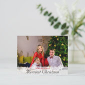 Carte Postale Je vous souhaite un Noël des plus joyeux (Debout devant)