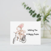 Carte Postale Je Vous Souhaite Une Pâques Heureuse (Debout devant)