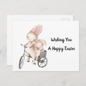 Carte Postale Je Vous Souhaite Une Pâques Heureuse (Devant / Derrière)