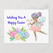 Carte Postale Je Vous Souhaite Une Pâques Heureuse (Devant)
