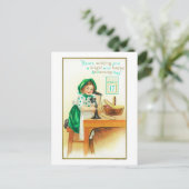 Carte Postale Je vous souhaite une St. Patrick brillante et heur (Debout devant)