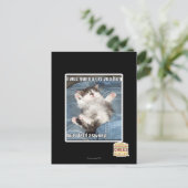 Carte Postale Je wuz gunna vous donne un câlin (Debout devant)