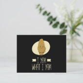 Carte Postale Je Yam Ce Que Je Yam Sweet Potato Thanksgiving (Debout devant)