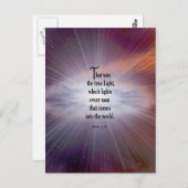 Carte Postale Jean 1:9 (Devant / Derrière)