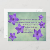 Carte Postale Jean 3:16 (Devant / Derrière)