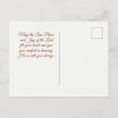 Carte Postale Jean 3:16 Dieu a tant aimé le monde, Écriture (Dos)