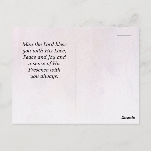 Carte Postale Jean 8:36 Si le Fils vous libère, Écriture (Dos)