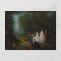 Jean-Antoine Watteau - Réunion pastorale