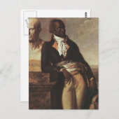 Carte Postale Jean-Baptiste Belley par Girodet (Devant / Derrière)