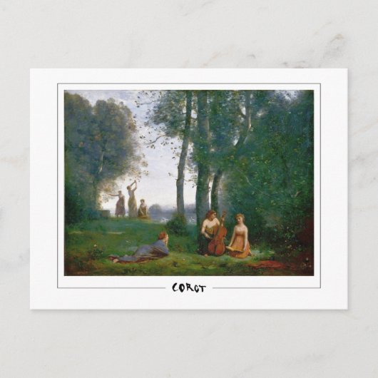 Carte Postale Jean-Baptiste-Camille Corot #18 - Beaux-Arts Post. (Devant)