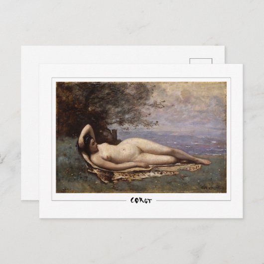 Carte Postale Jean-Baptiste-Camille Corot #620 - Beaux-Arts (Devant / Derrière)