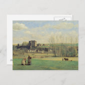 Carte Postale Jean-Baptiste-Camille Corot - Paysage (Devant / Derrière)