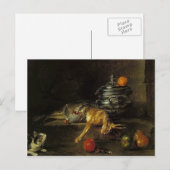 Carte Postale Jean-Baptiste-Simeon Chardin - Le Tureen d'argent (Devant / Derrière)