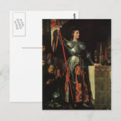 Carte Postale Jean Dominique Ingres - Jeanne d'Arc (Devant / Derrière)