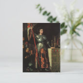 Carte Postale Jean Dominique Ingres - Jeanne d'Arc (Debout devant)