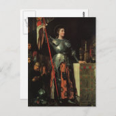 Carte Postale Jean Dominique Ingres - Jeanne d'Arc (Devant / Derrière)