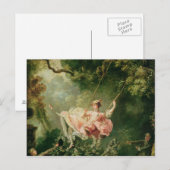 Carte Postale Jean-Honoré Fragonard - La Coupe (Devant / Derrière)