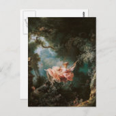 Carte Postale Jean-Honoré Fragonard, La Coupe (Devant / Derrière)