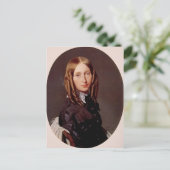 Carte Postale Jean Ingres - Portrait de Madame Frederic Reiset (Debout devant)