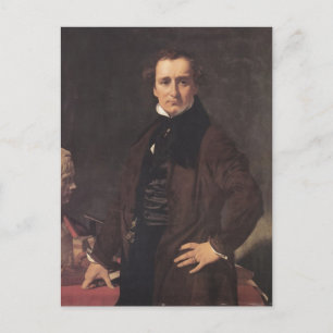 Carte Postale Jean Ingres - Portrait du sculpteur Lorenzo