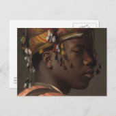 Carte Postale Jean-Leon Gerome Black Bashi-Bazouk (face) 1869 (Devant / Derrière)