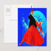Carte postale Jean Michel Tango (Devant / Derrière)