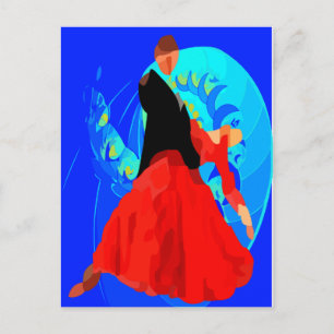 Carte postale Jean Michel Tango