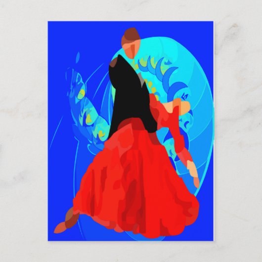 Carte postale Jean Michel Tango (Devant)