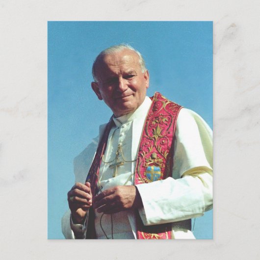 Carte Postale Jean-Paul II (Devant)
