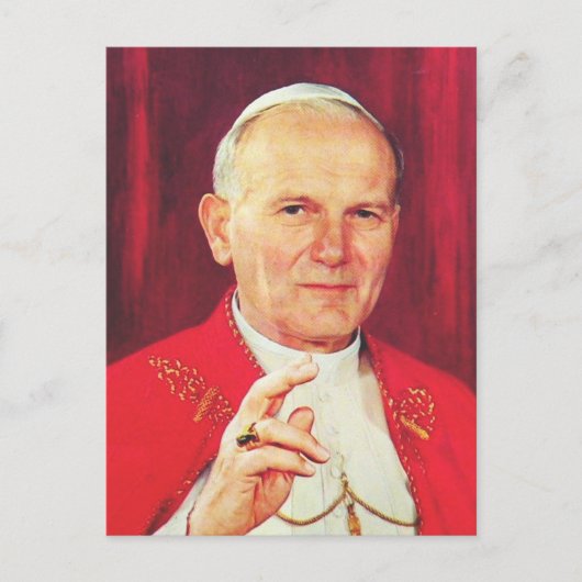 Carte Postale Jean-Paul II Evêque de Rome (Devant)