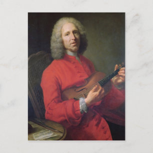 Carte Postale Jean-Philippe Rameau avec un violon