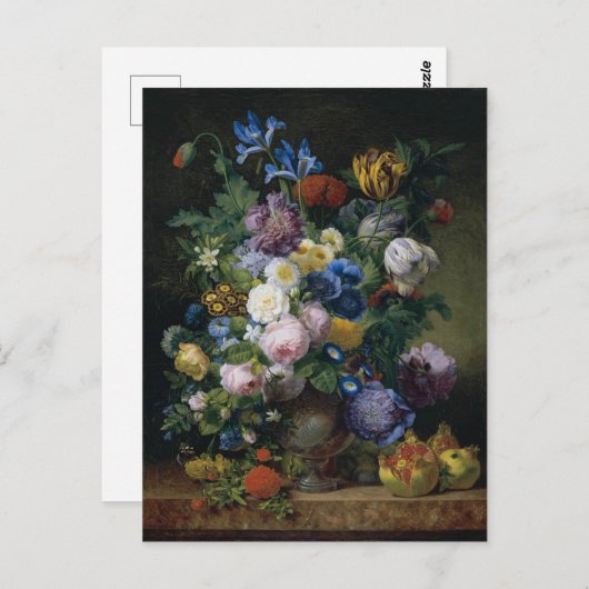 Carte Postale Jean Pierre Xavier Bidauld Vie Toujours Avec Les T (Devant / Derrière)