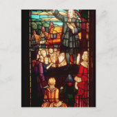 Carte Postale Jean Wesley prêchant les Évangiles en Angleterre (Devant)