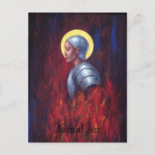Carte Postale Jeanne d'Arc (Devant)