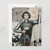 Carte Postale Jeanne d'Arc 1903 (Devant / Derrière)