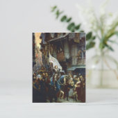 Carte Postale Jeanne d'Arc entre à Orléans (Debout devant)